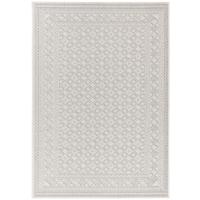 KOBEREC TKANÝ NA PLOCHO Naturel 3, 200/250cm, bílá - bílá, Moderní, textil (200/250cm) - Modern Living