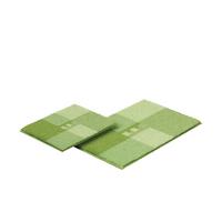 Bademattenset Roman 2er Set - Grün, Basics, Textil (40x50/50x80cm) - Grund