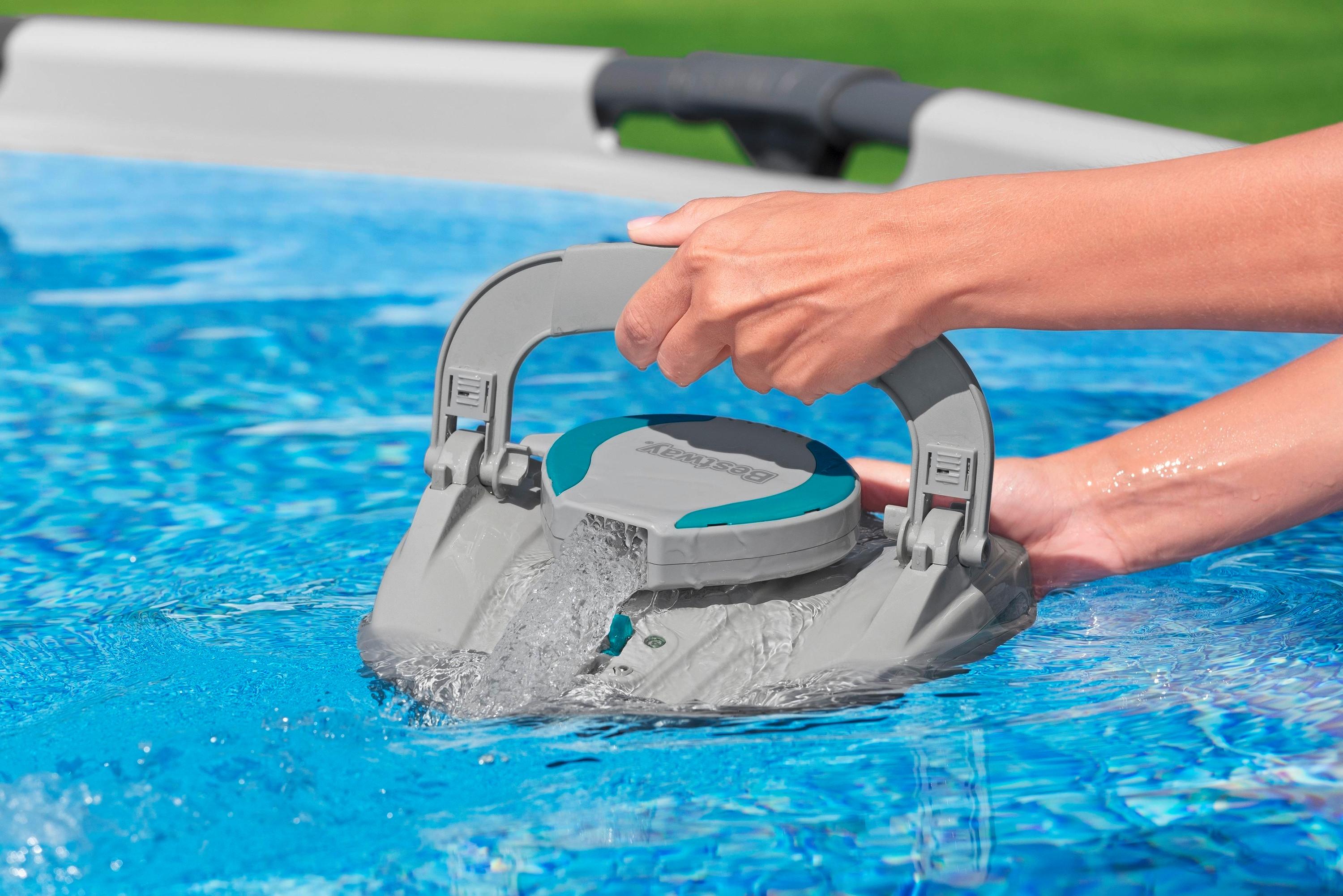 Poolsauger Vanja - Grau, KONVENTIONELL, Kunststoff/Metall (27/24,4/15,5cm) - Bestway