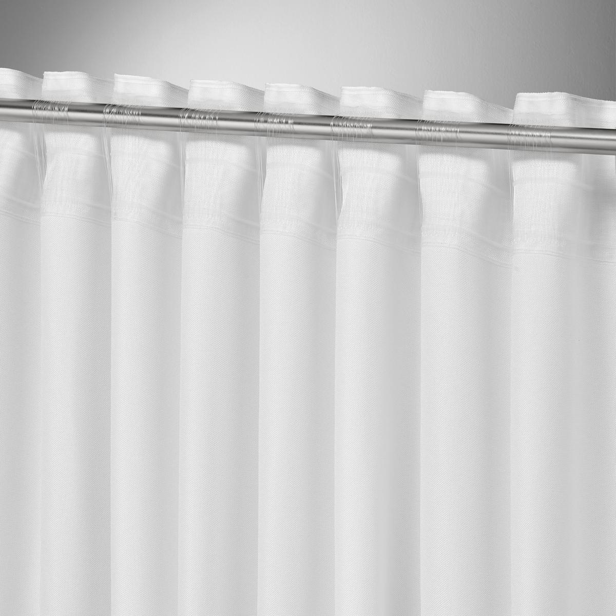 HOTOVÝ ZÁVĚS ULRICH -EXT- -TOP- - bílá, textil (135/245cm) - Modern Living