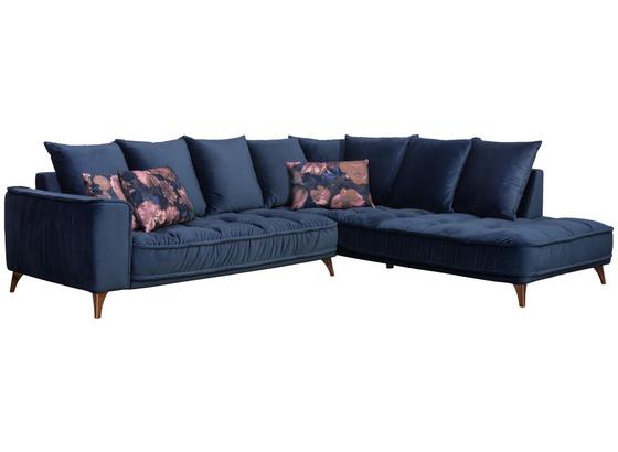 Sedacia Súprava Belavio - tmavomodrá, Moderný, textil (288/245cm) Sedacia Súprava Belavio - tmavomodrá, Moderný, textil (288/245cm)