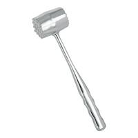 Fleischklopfer Aus Metall Chrom L: Ca. 20 Cm - Silberfarben, Basics, Metall (0,160kg) - Metaltex
