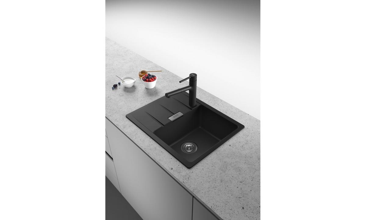 Spüle Cng 611-62 - Schwarz, MODERN, Kunststoff (62/43,5cm) - Franke