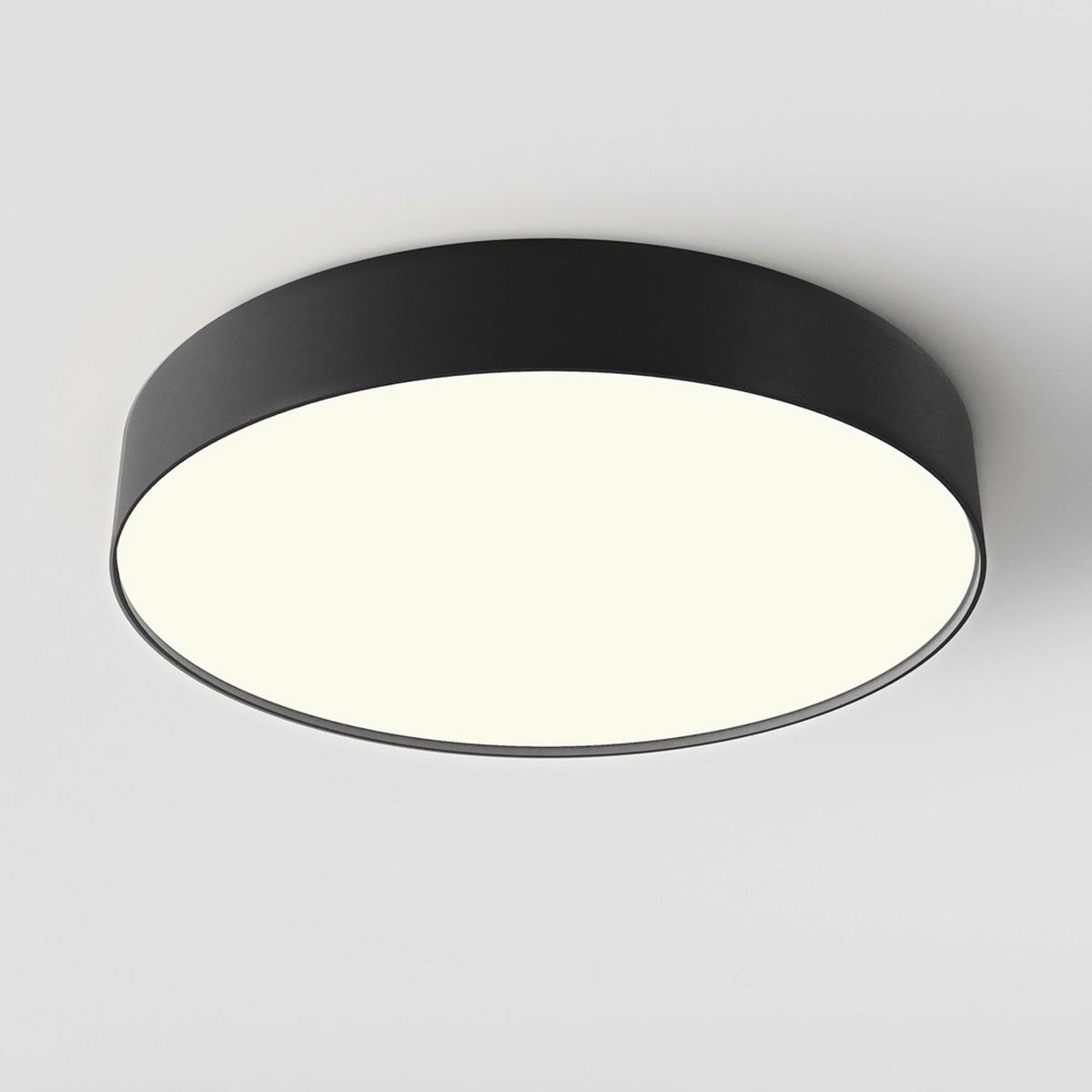Deckenleuchte Zon - Schwarz, MODERN, Metall (40/6cm) - MAYTONI