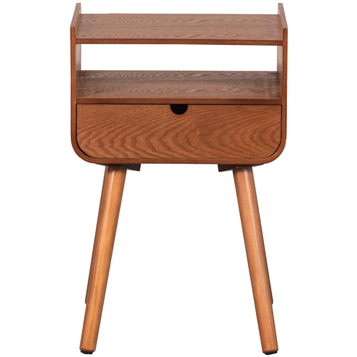Beistelltisch Nils Naturfarben L: 36 cm - Naturfarben, Design, Holzwerkstoff (36/30/54cm) - Livetastic