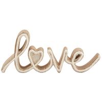 Dekobuchstaben Sonny - Braun/Weiß, MODERN, Holz/Textil (22/9,5/2cm) - Luca Bessoni