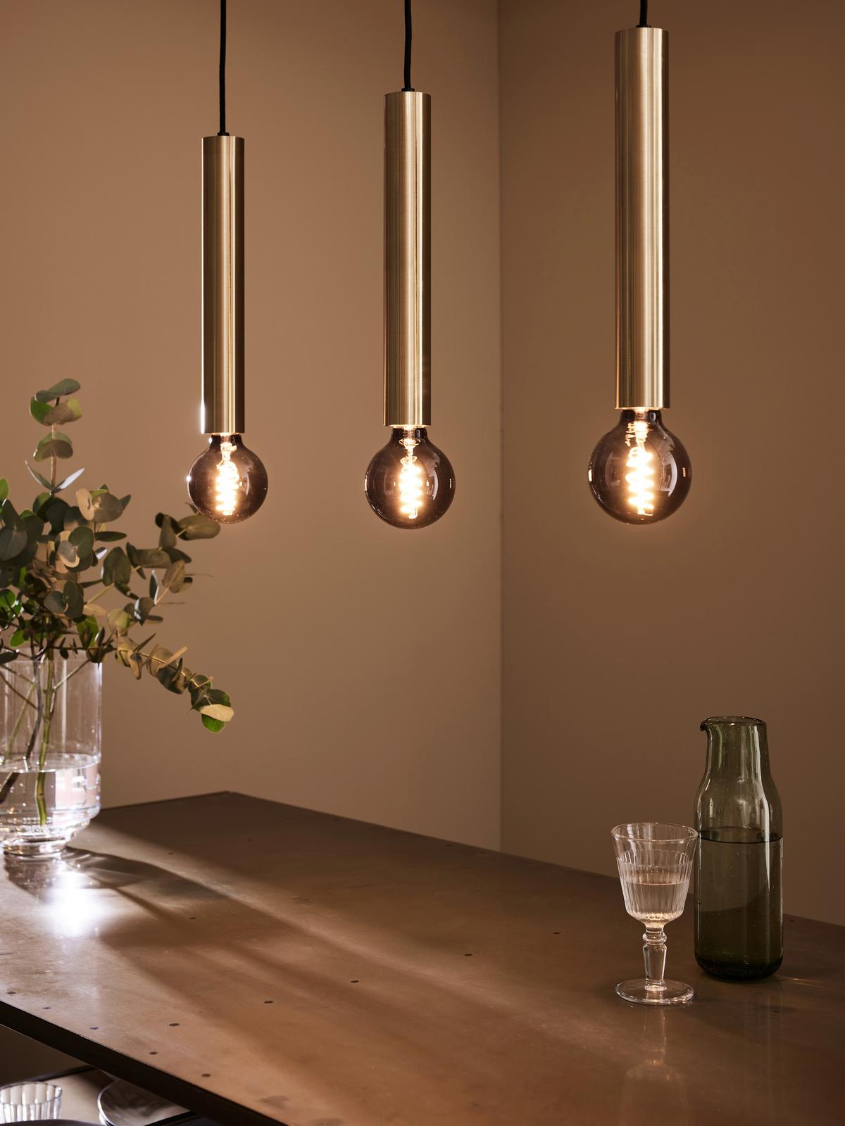 Hängeleuchte Sencillo 108261 - Goldfarben, Design (18/7/76cm) - Markslöjd