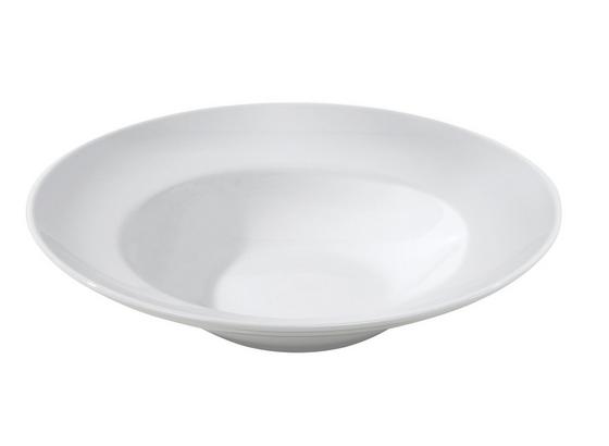 Pastateller Jackie - Weiß, KONVENTIONELL, Keramik (27/6cm) - Ombra Pastateller Jackie - Weiß, KONVENTIONELL, Keramik (27/6cm) - Ombra