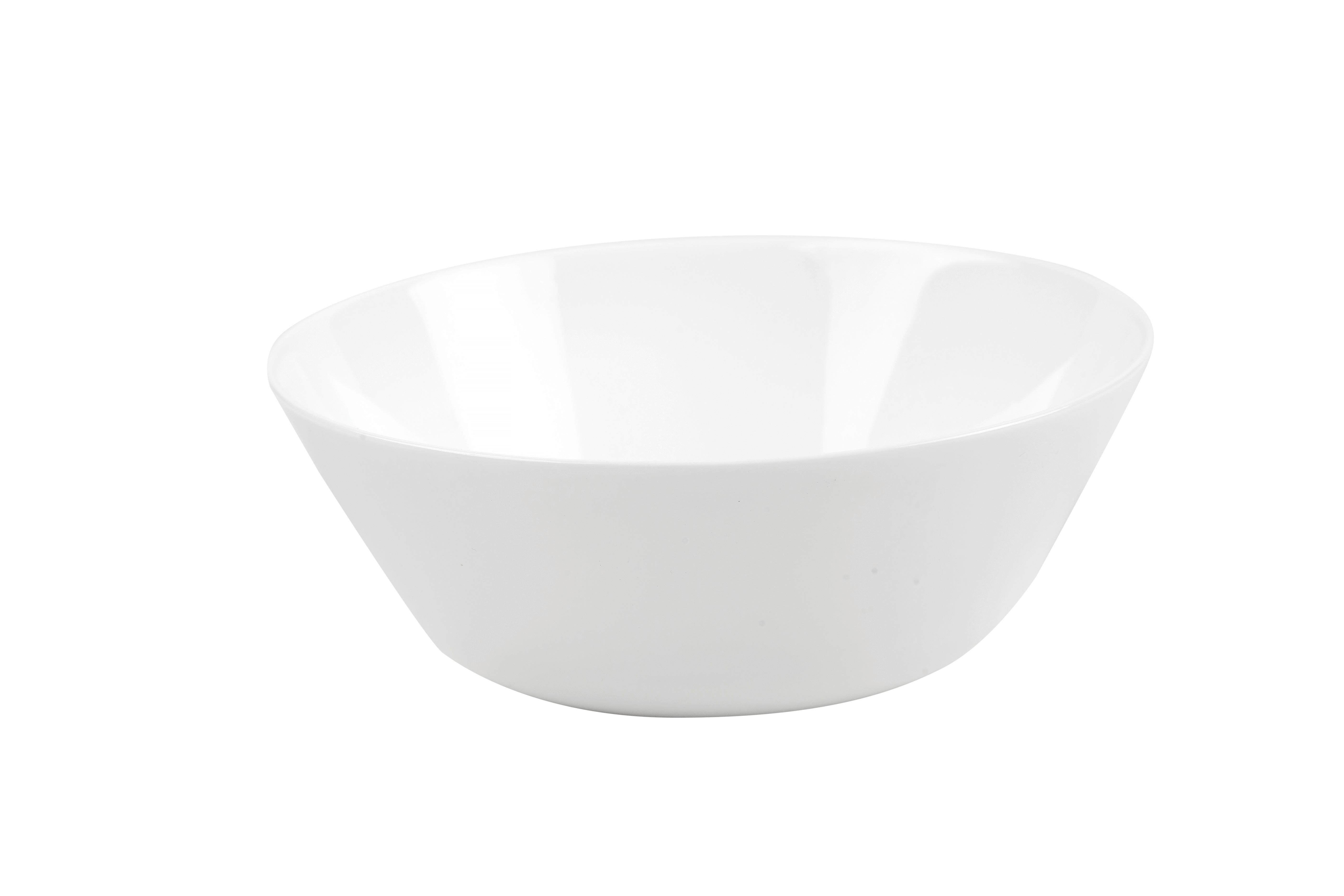 Mísa Brigitte,P/V: 11,4/4,5cm,bílá - bílá, Konvenční, sklo (11,4/4,5cm) - Based