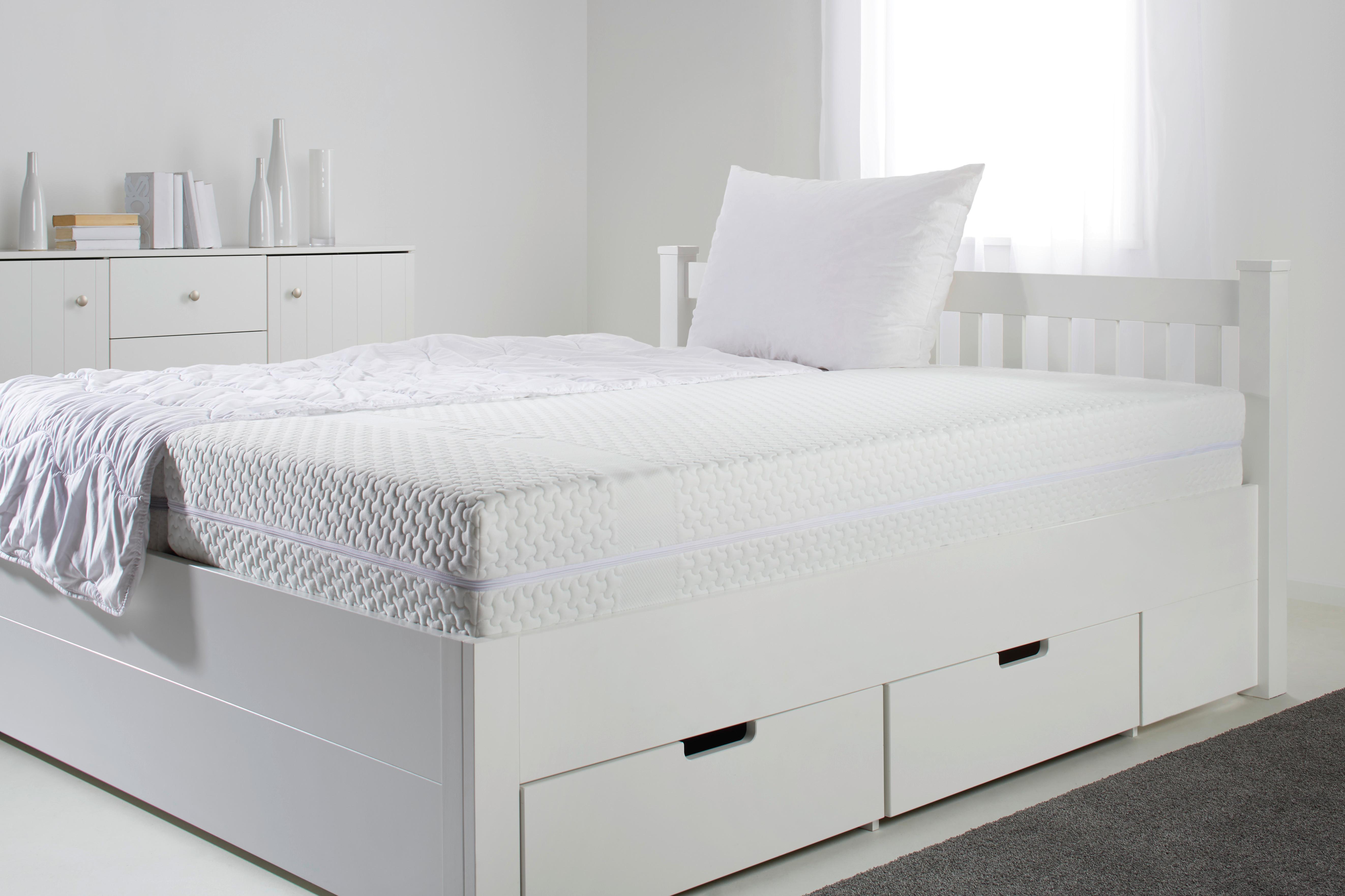 Penová Matrace Energy 140 X200 Cm - bílá, textil (140/200cm) - Premium Living