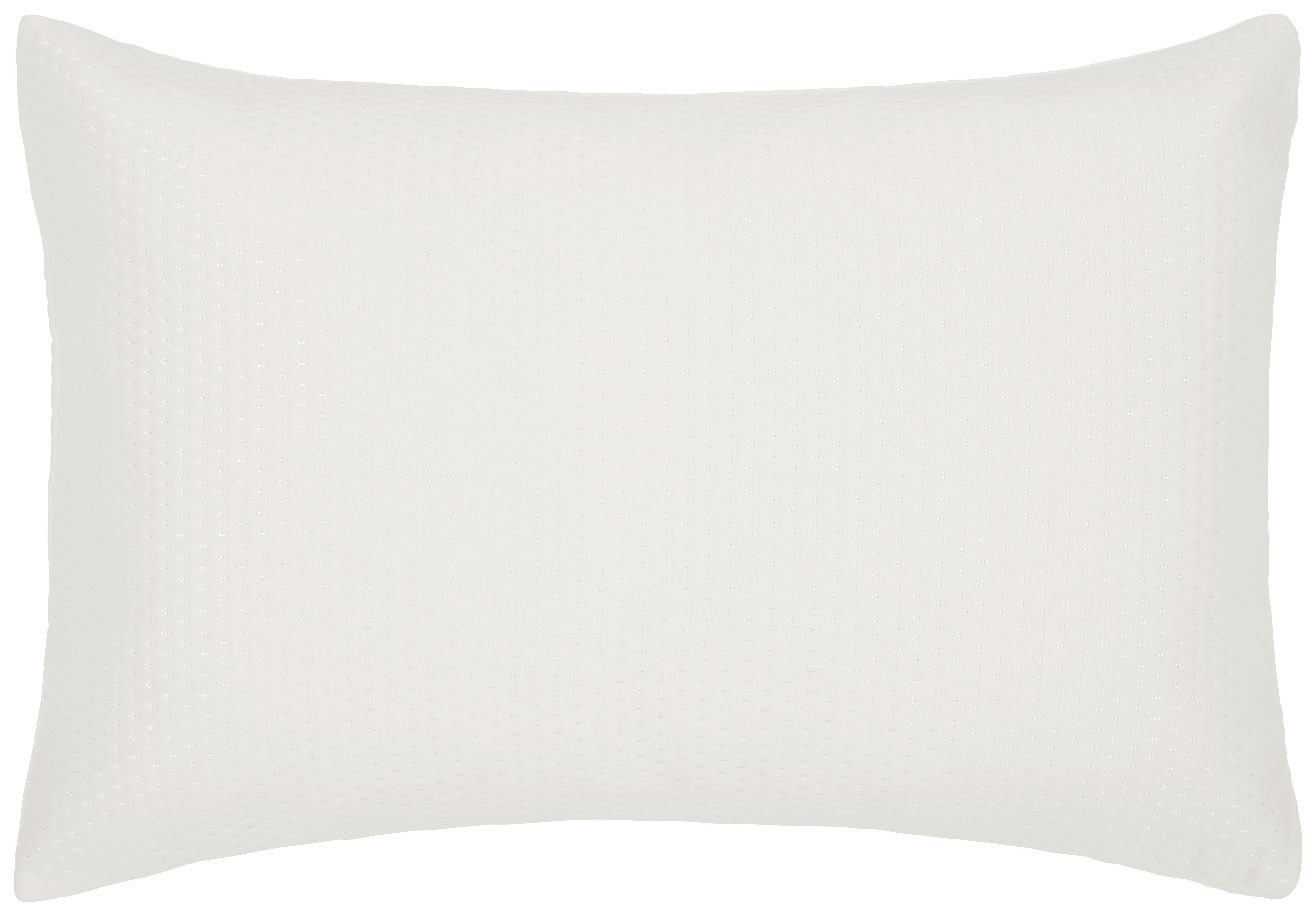 Fejpárna Kate Kb. 60/40cm - fehér, Konventionell, textil (60/40/13cm) - Primatex