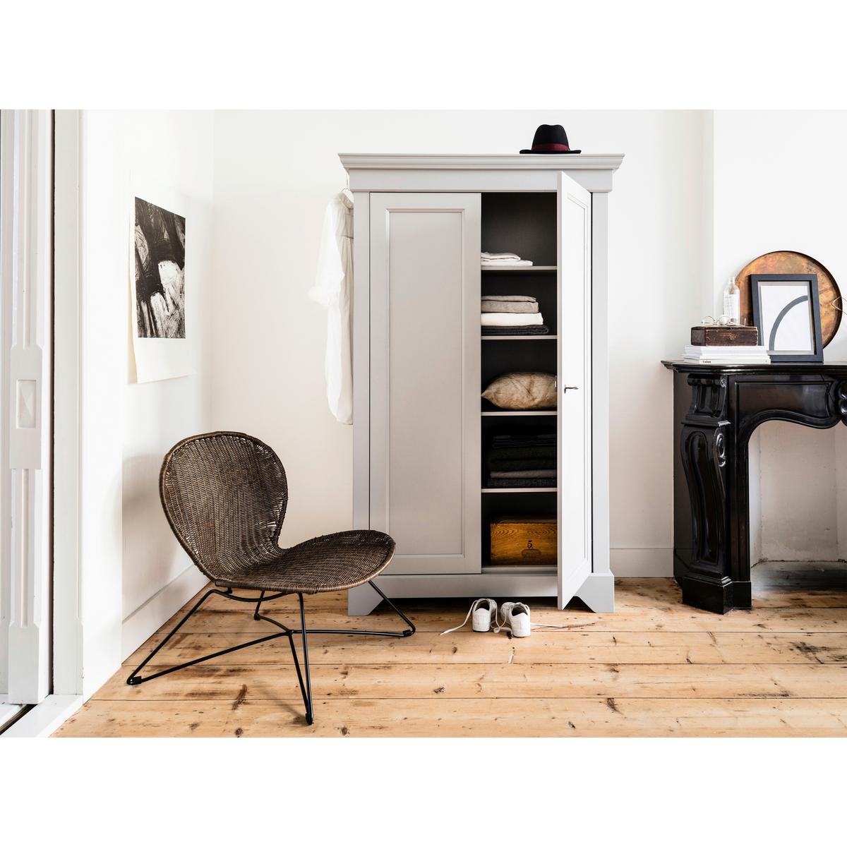 Kommode Isabel Grau B: 118 cm - Grau, Design, Holz (118/191/47cm) - Livetastic