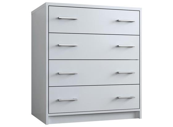 Komoda Zora - bílá, Moderní, kompozitní dřevo (75/85/50cm) Komoda Zora - bílá, Moderní, kompozitní dřevo (75/85/50cm)