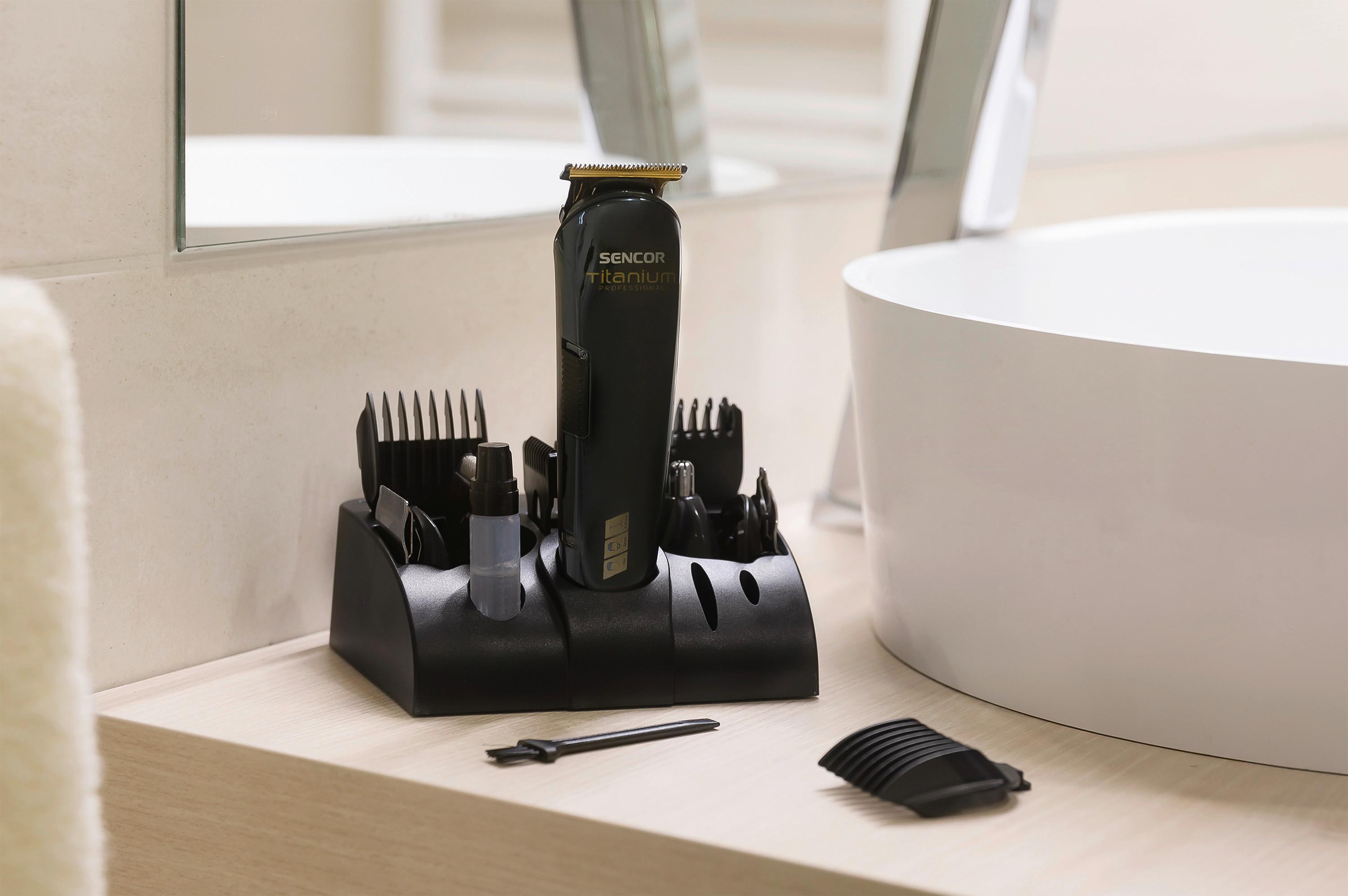 Haarschneide Set Shp 8305bk Abwaschbar - Goldfarben/Schwarz, Basics, Kunststoff/Metall (10,7/28,8/21,7cm)