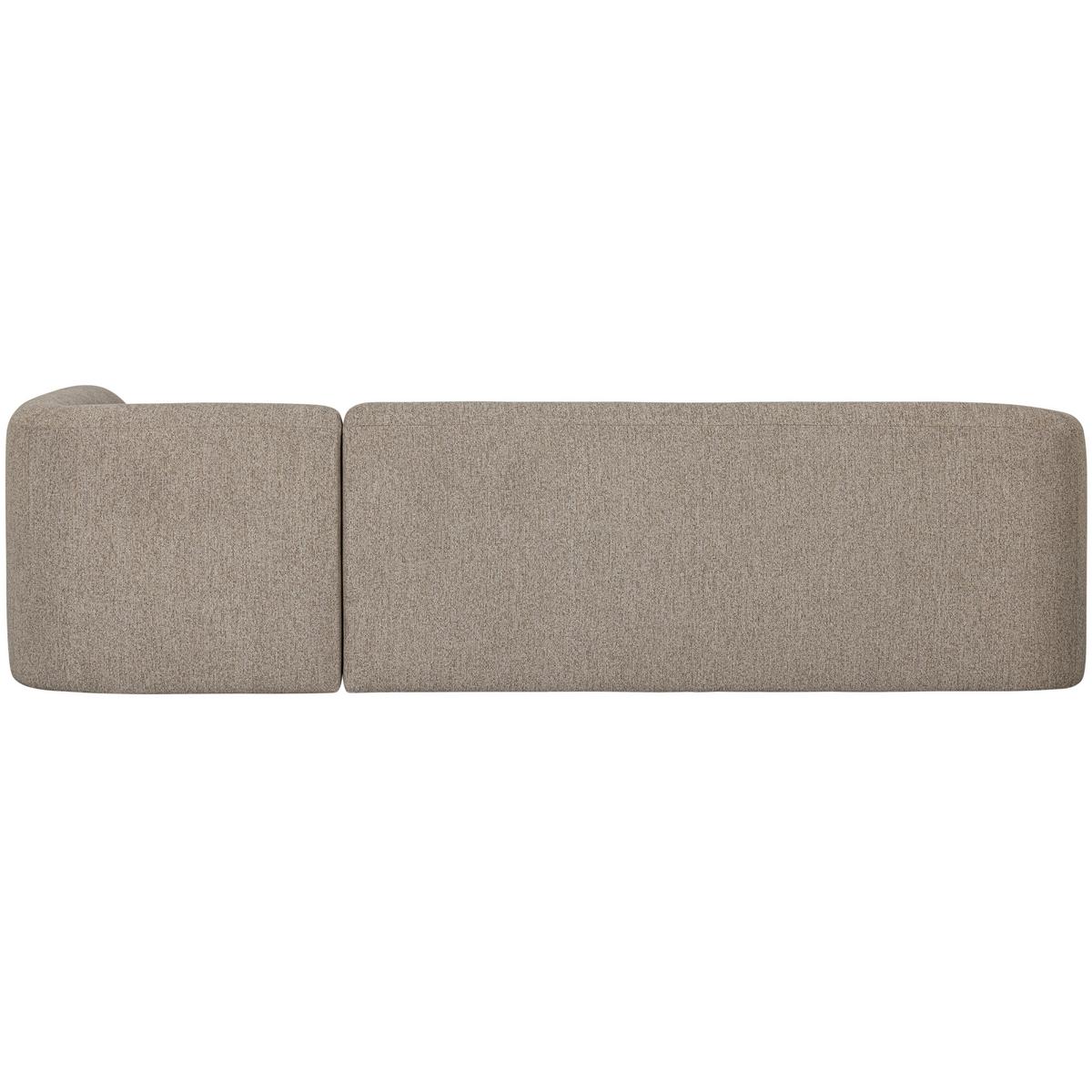 Ecksofa Sloping Naturfarben S: 274x225cm - Naturfarben, Design, Textil (274/225cm) - Livetastic