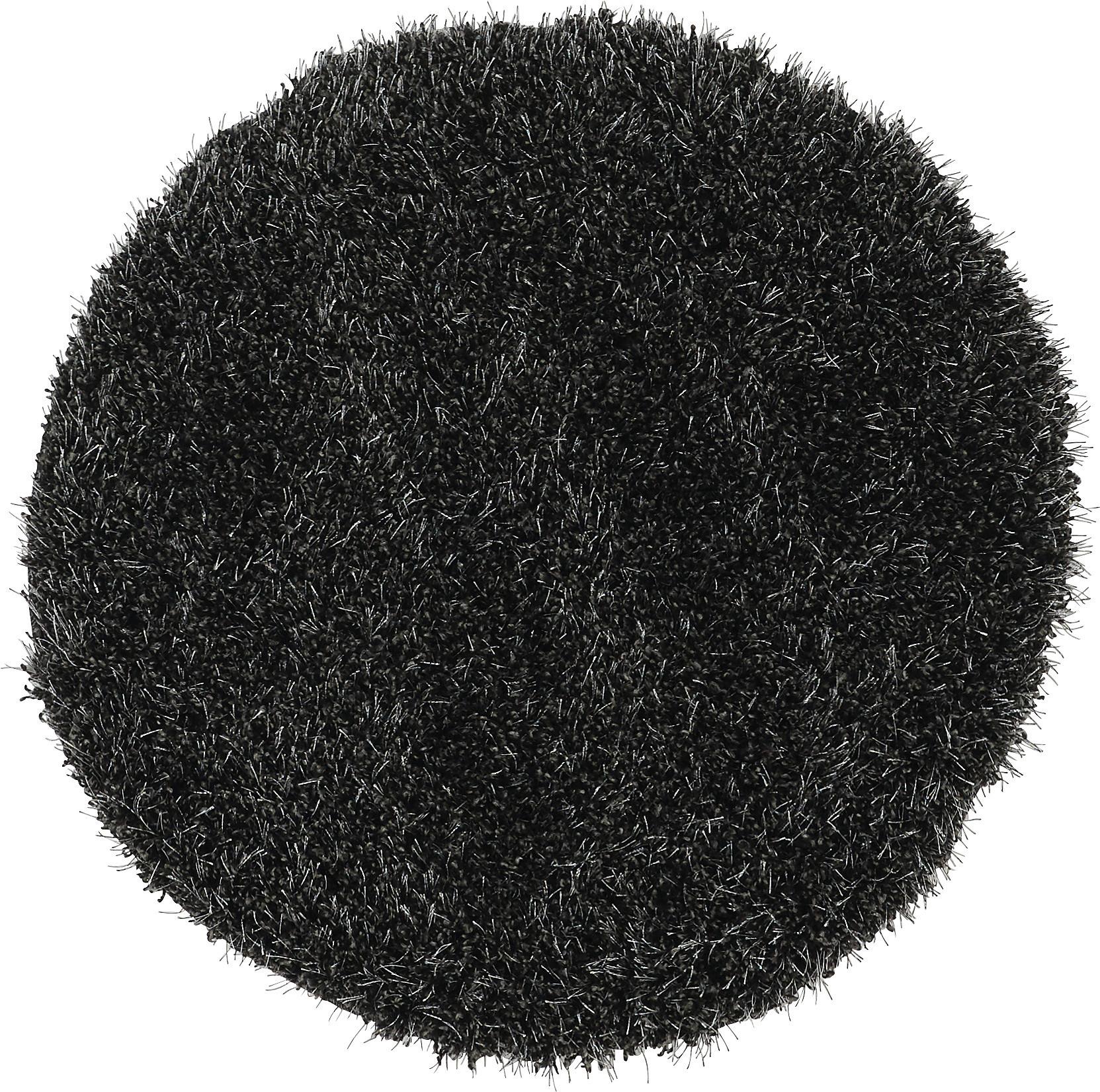 Koberec S Vysokým Vlasom Lambada 1, 67cm, Antracit - antracitová, textil (67cm) - Based