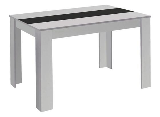 Esstisch Nico L: ca. 160cm Weiß/Schwarz - Weiß, MODERN, Holzwerkstoff (160/90/75cm) - Livetastic Esstisch Nico L: ca. 160cm Weiß/Schwarz - Weiß, MODERN, Holzwerkstoff (160/90/75cm) - Livetastic