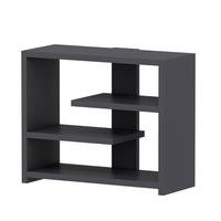 WANDREGAL Gupse Anthrazit B: 49 cm - Anthrazit, Design, Holzwerkstoff (49/40/21cm) - Livetastic