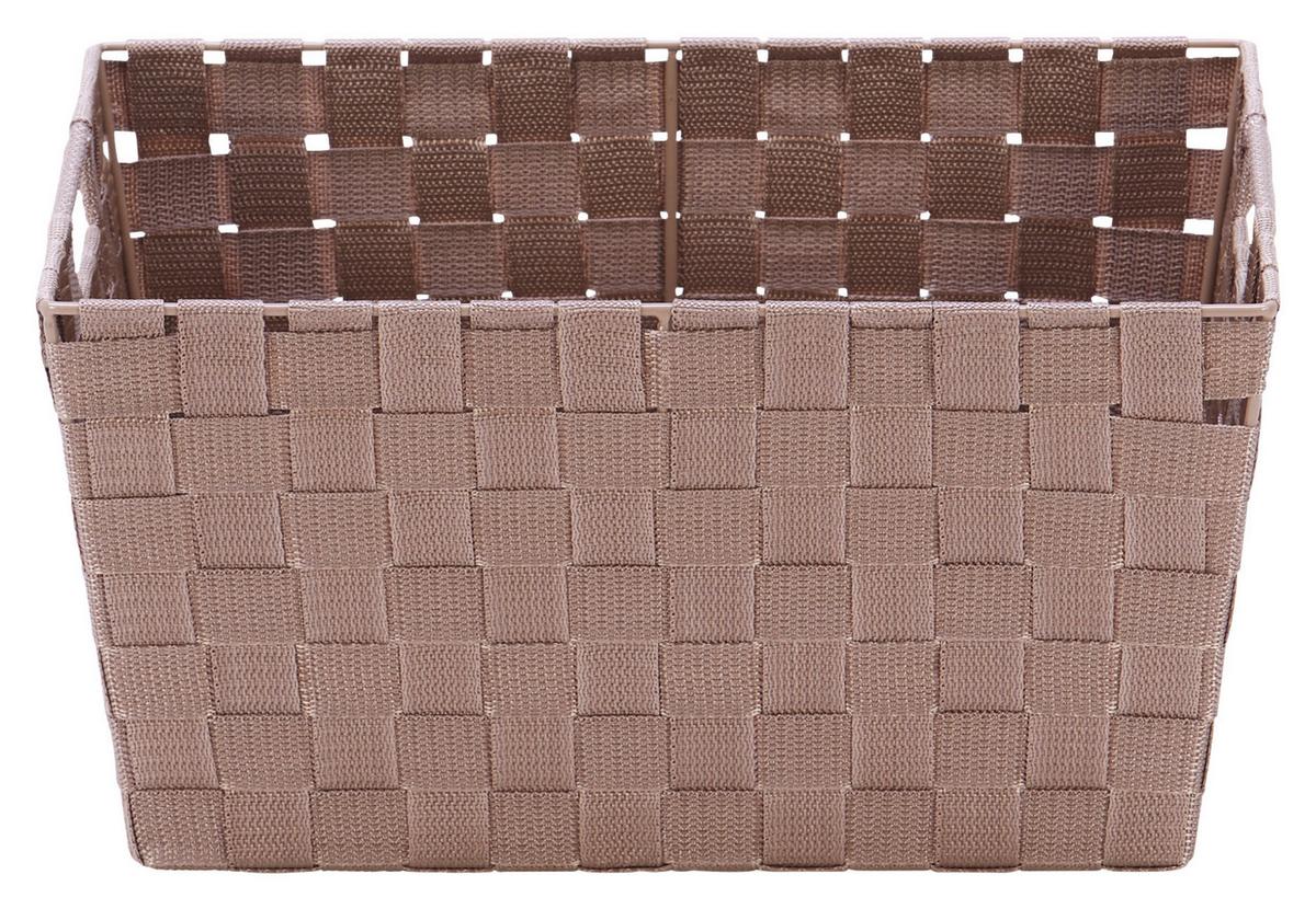 Regalkorb Carolyn - Hellbraun, Basics, Kunststoff (38/19/26cm) - Ondega