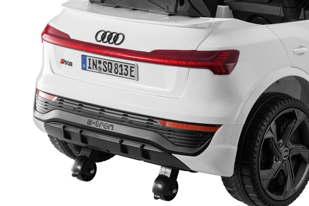 ELEKTRO-KINDERAUTO AUDI TTS - Weiß, Trend, Kunststoff/Metall (99/54/46cm) - BUNINO