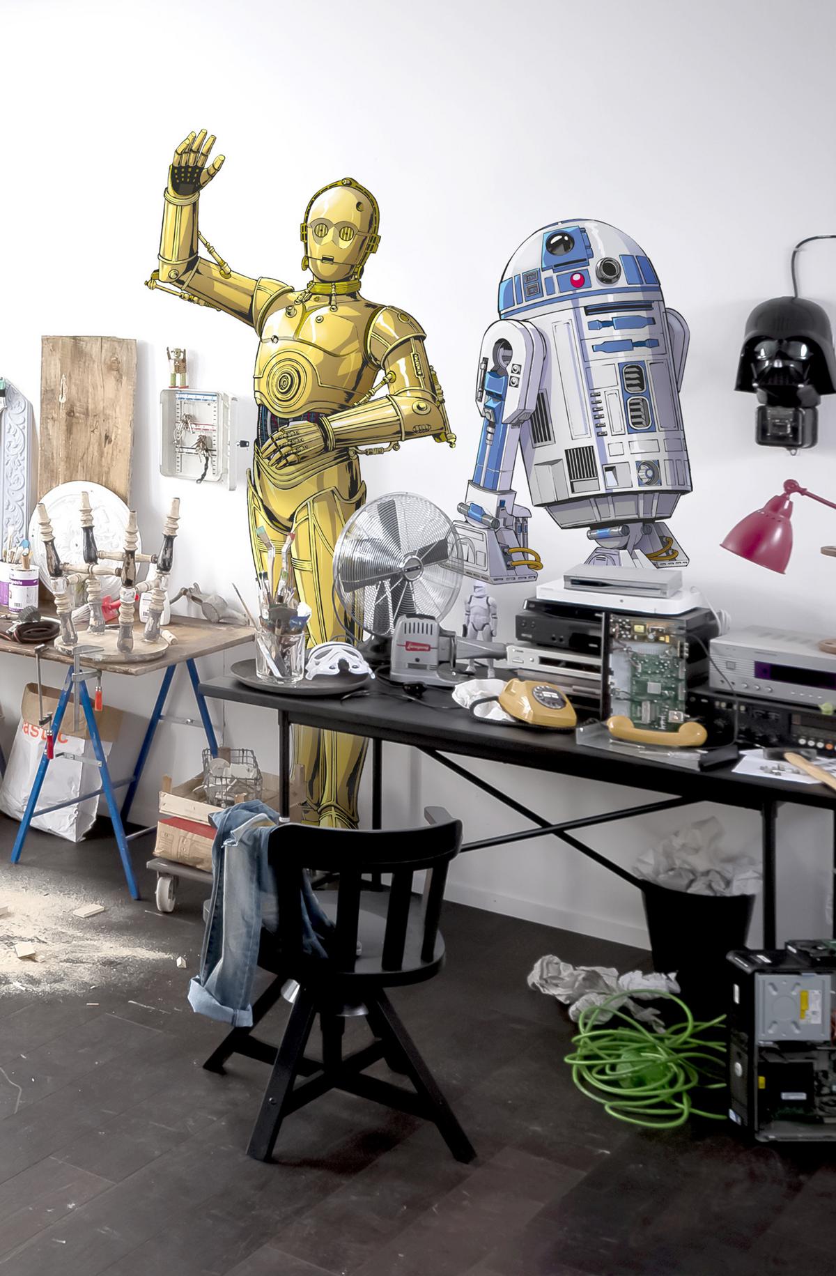 Fototapete 12409 Star Wars Xxl - Multicolor, Trend, Papier (127/120cm)