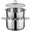 Kochtopfset Topfset Lima Sol 8 teilig - Silberfarben, Basics, Glas/Metall - ELO Kochtopfset Topfset Lima Sol 8 teilig - Silberfarben, Basics, Glas/Metall - ELO