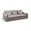 Bigsofa Evora Hellgrau B: 276 cm - Hellgrau, MODERN, Textil (276/71-92/137cm)