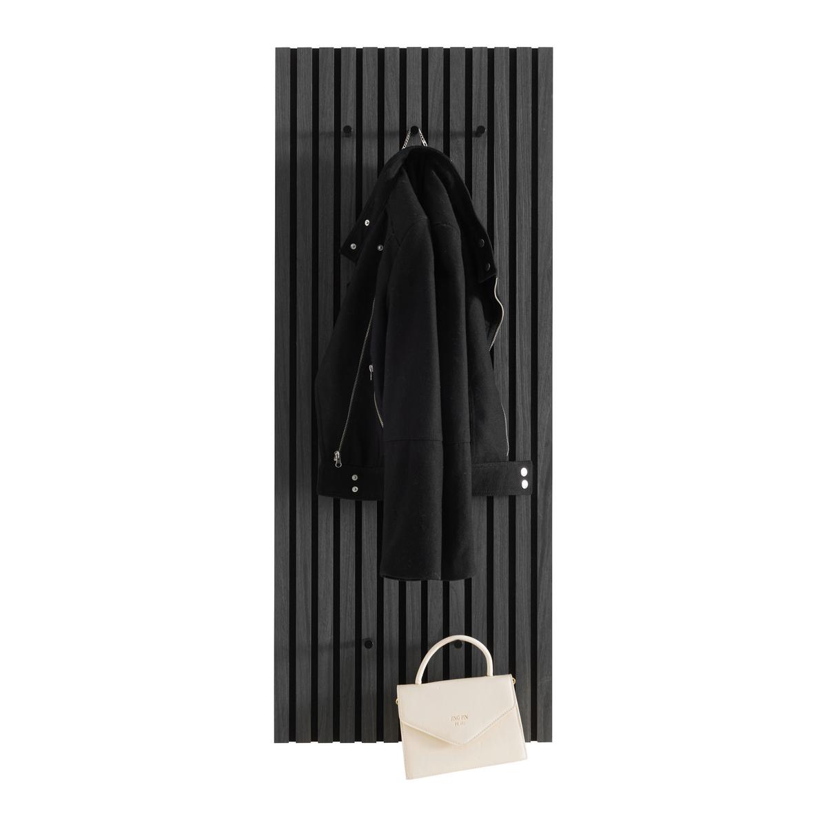 Šatníkový panel GRACE v dekore dub sivý - sivá, Modern, kompozitné drevo/textil (50/125/7cm) - Mömax