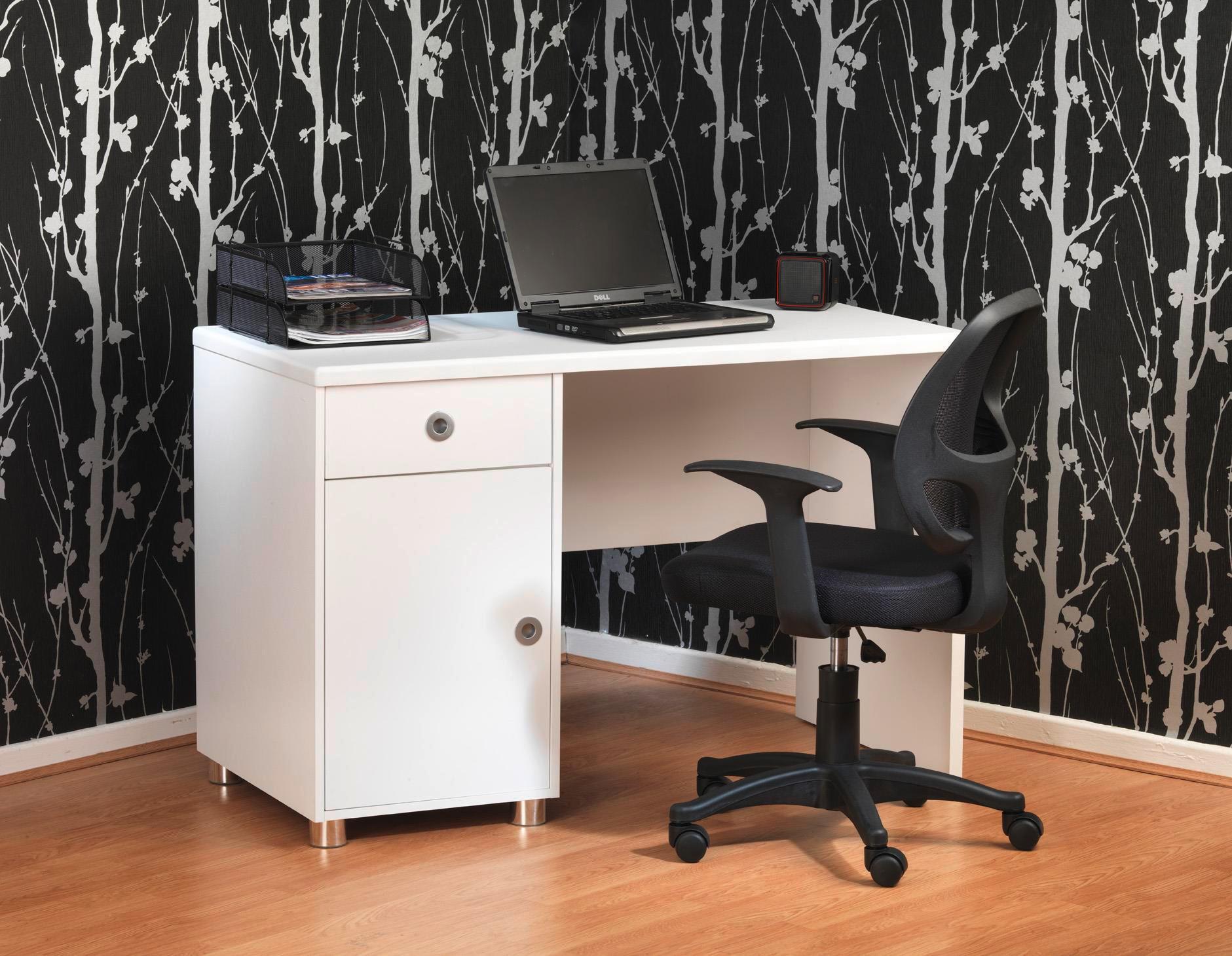 Drehstuhl Davis Schwarz B: 61 cm - Schwarz, Design, Kunststoff/Textil (61/100/55cm) - MID.YOU