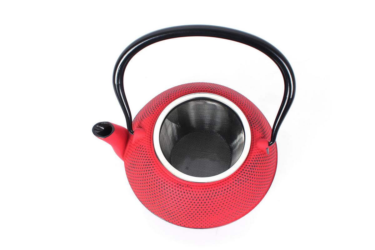 Teekannenset Ew-Ge-1705r - Rot, Basics, Metall (1100ml) - Echtwerk