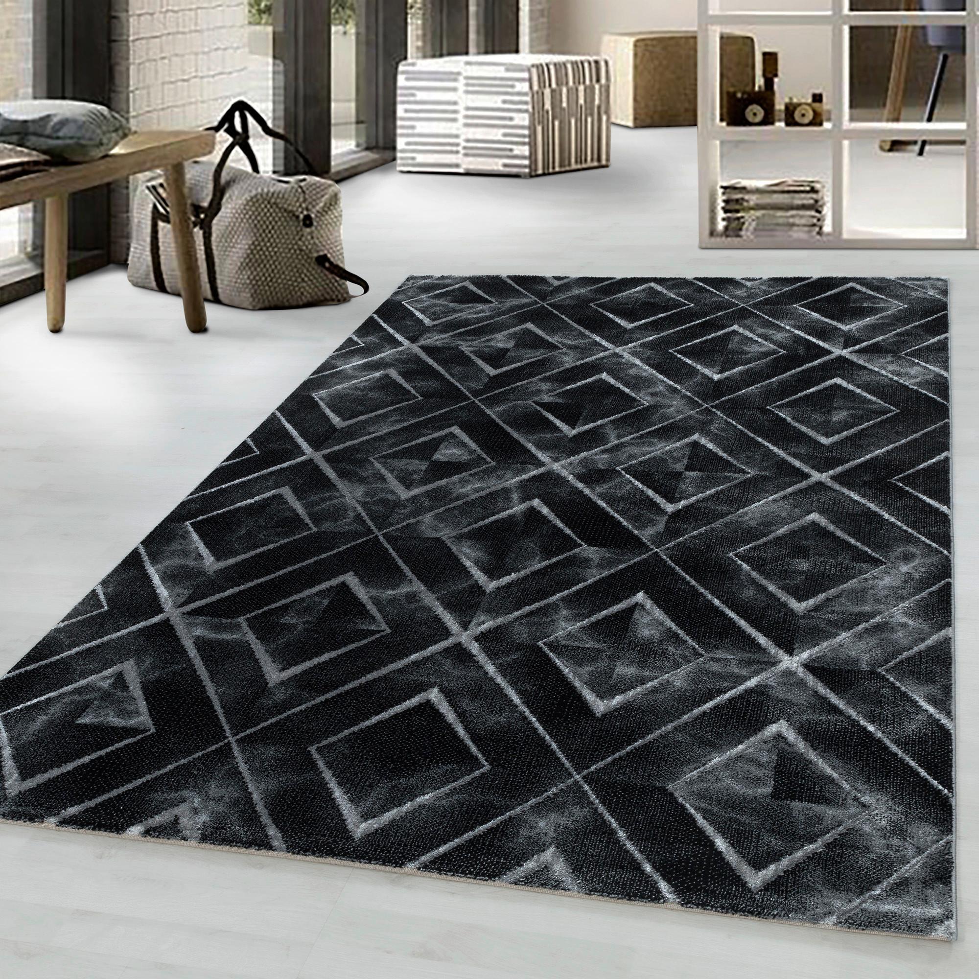 Webteppich Silber Naturfaser Naxos 240x340 cm - Silberfarben, Design, Textil (240/340cm)