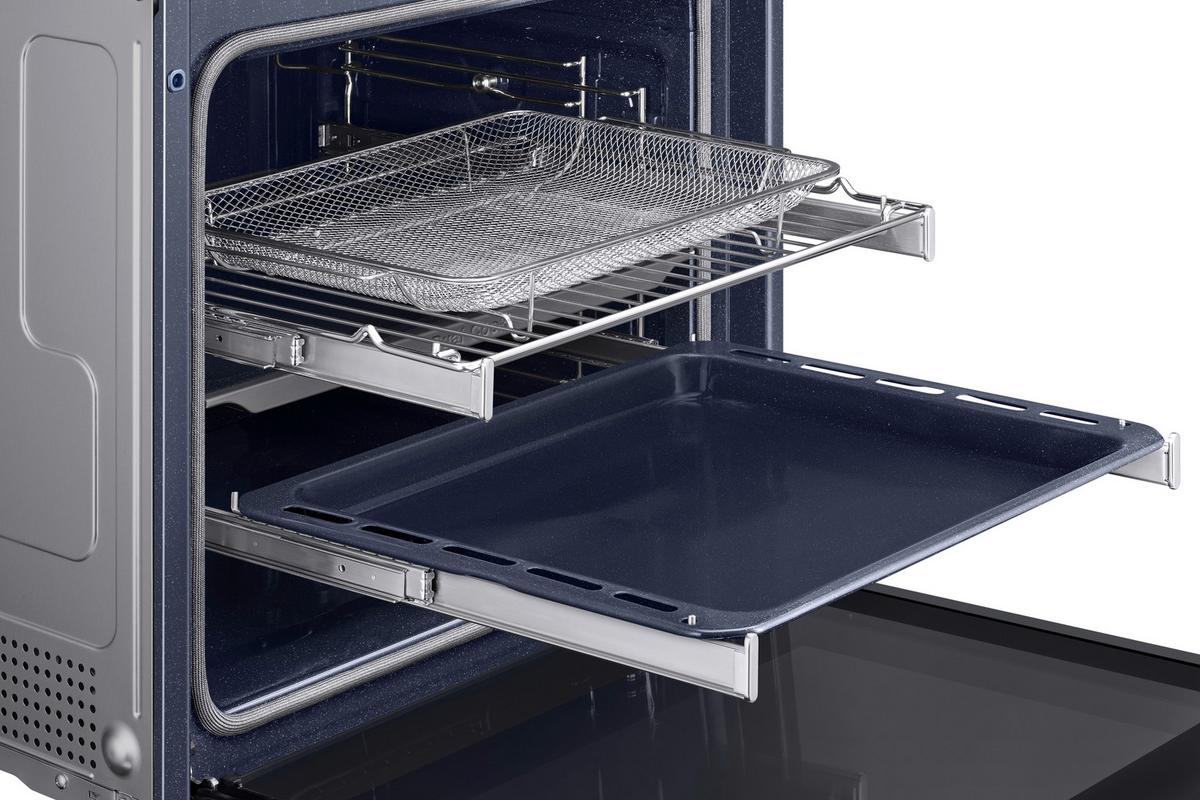 Backofen Nv7b6675cck/u1 - Schwarz, MODERN, Glas/Metall (59,5/59,6/57cm) - Samsung