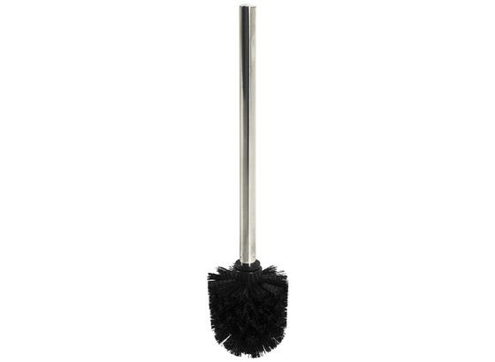 WC-Bürste Kosmo - Edelstahlfarben/Schwarz, KONVENTIONELL, Kunststoff/Metall (8/35cm) WC-Bürste Kosmo - Edelstahlfarben/Schwarz, KONVENTIONELL, Kunststoff/Metall (8/35cm)