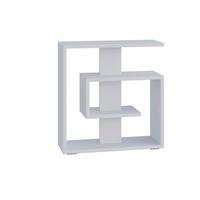 Beistelltisch Saly Weiß B: 20 cm - Weiß, Design, Holzwerkstoff (55/20/57cm) - Livetastic