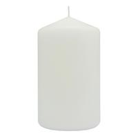 VÁLCOVÁ SVÍČKA LIONA - bílá, parafín (6,8/12cm) - Mömax