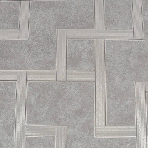 Vliestapete Grau B: 52 Cm - Grau, Basics, Papier/Kunststoff (52/1000cm)