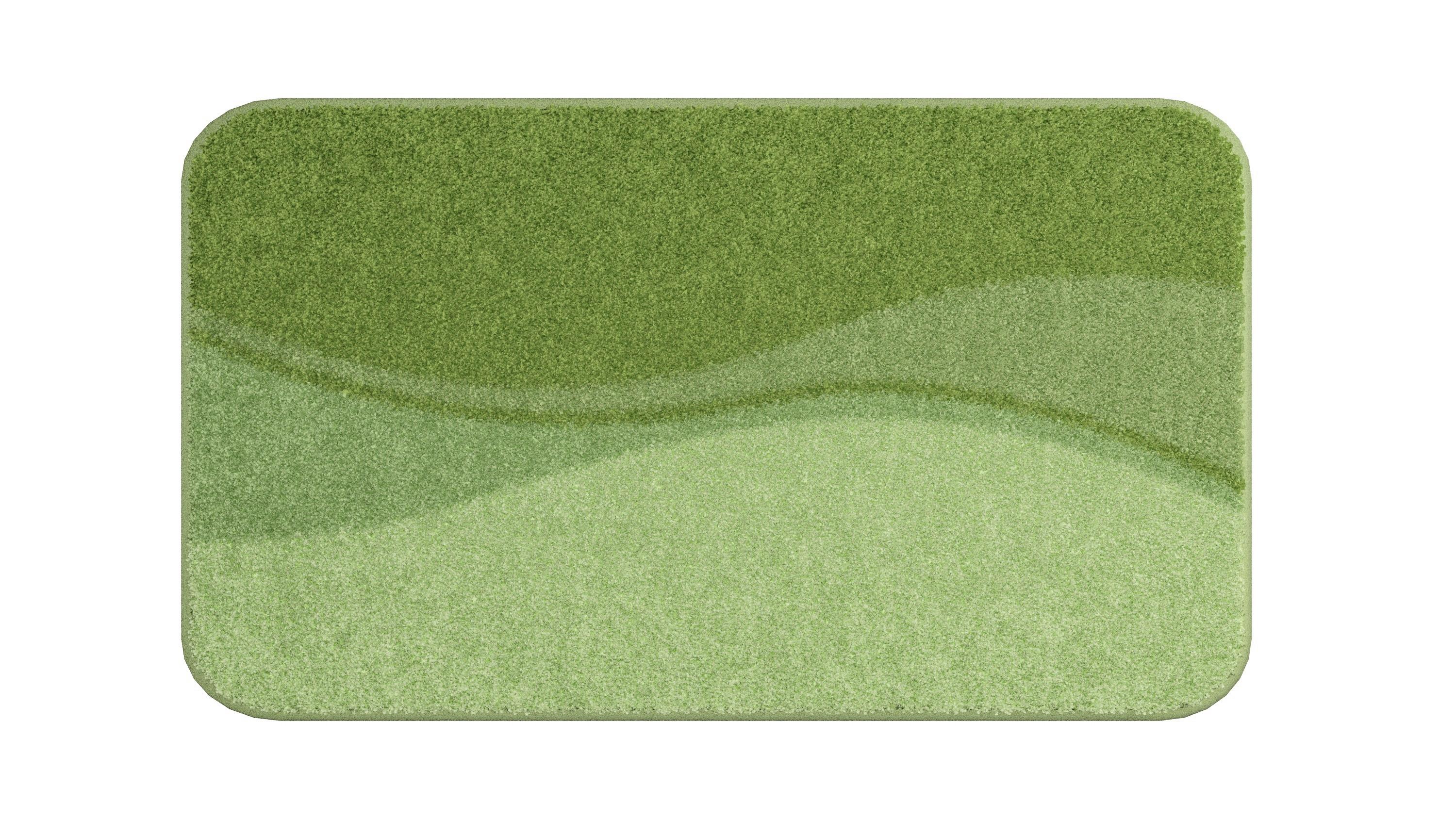 Badematte Merkur - Grün, Basics, Textil (65/115cm) - Grund