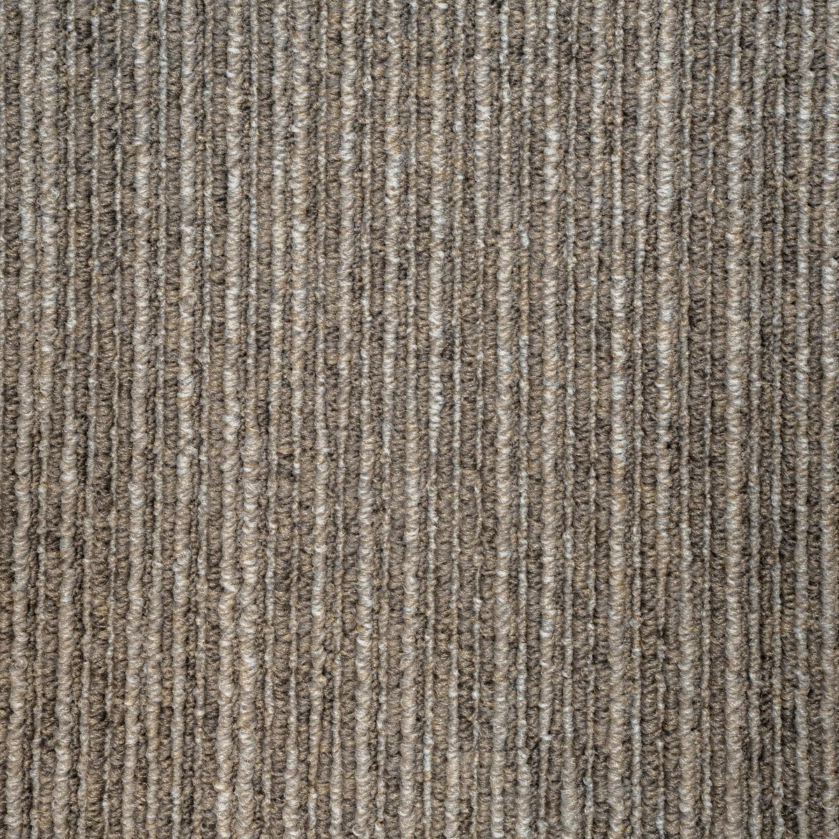 Teppichfliese Graubraun Ambition 50x50 Cm Florhöhe 3mm - Graubraun, Basics, Textil (50/50cm)