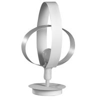 Tischleuchte 4735/L - Weiß, Design, Metall (25/38cm)