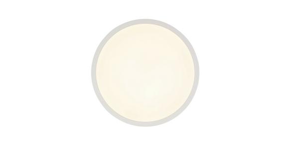 Led-deckenleuchte Albina - Weiß, MODERN, Kunststoff/Metall (45/6,8cm) - Luca Bessoni