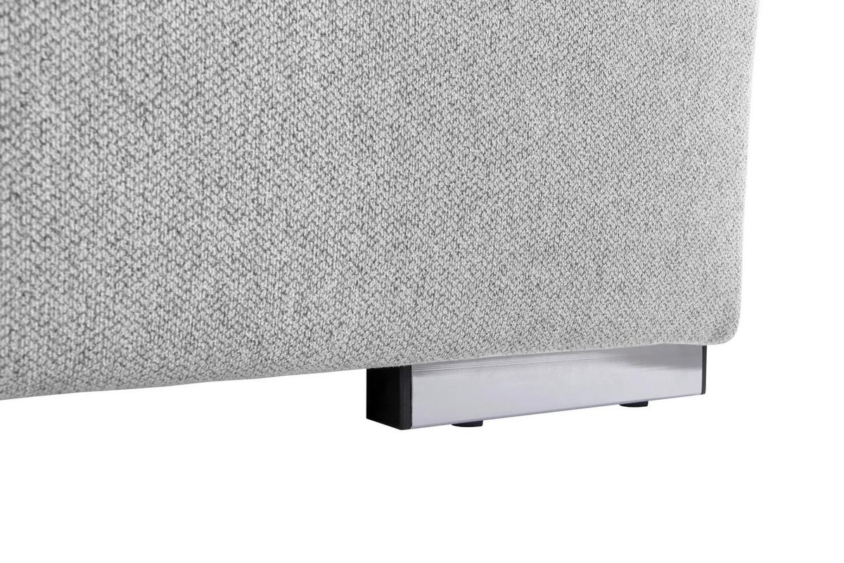 Wohnlandschaft Ramzes Hellgrau U: 215x328x173 cm - Hellgrau/Grau, Design, Textil (215/328/173cm) - MID.YOU