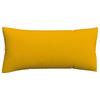 Kopfpolsterbezug Knitted Jersey - Dunkelgelb, Basics, Textil (40/80cm) - Schlafgut