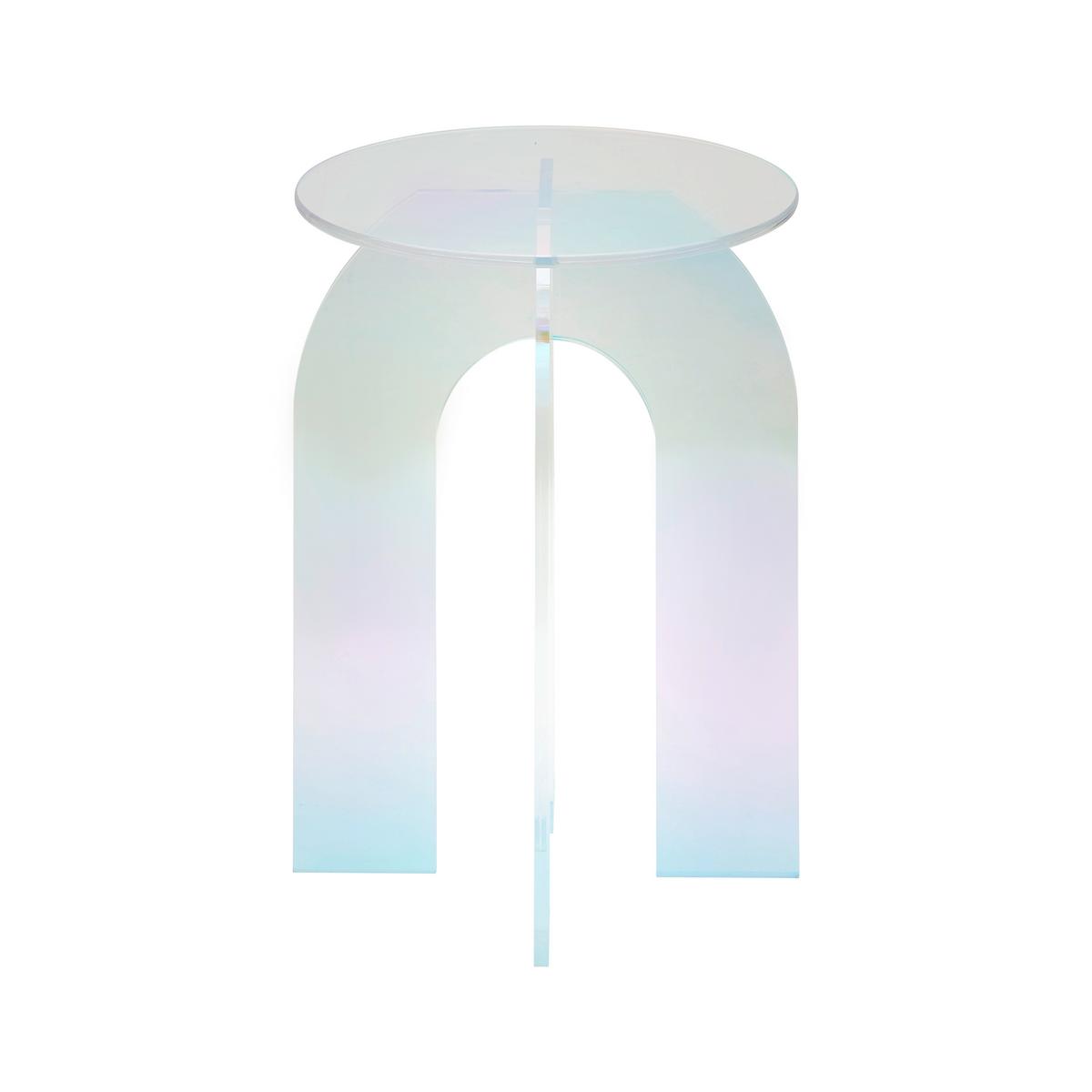 PRÍRUČNÝ STOLÍK RAINBOW -TREND- - viacfarebná, Lifestyle, plast (30/30/40cm) - Mömax