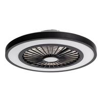 LED-Deckenleuchte 1408622 Arioso - Schwarz/Weiß, KONVENTIONELL, Kunststoff/Metall (54/16cm) - Näve