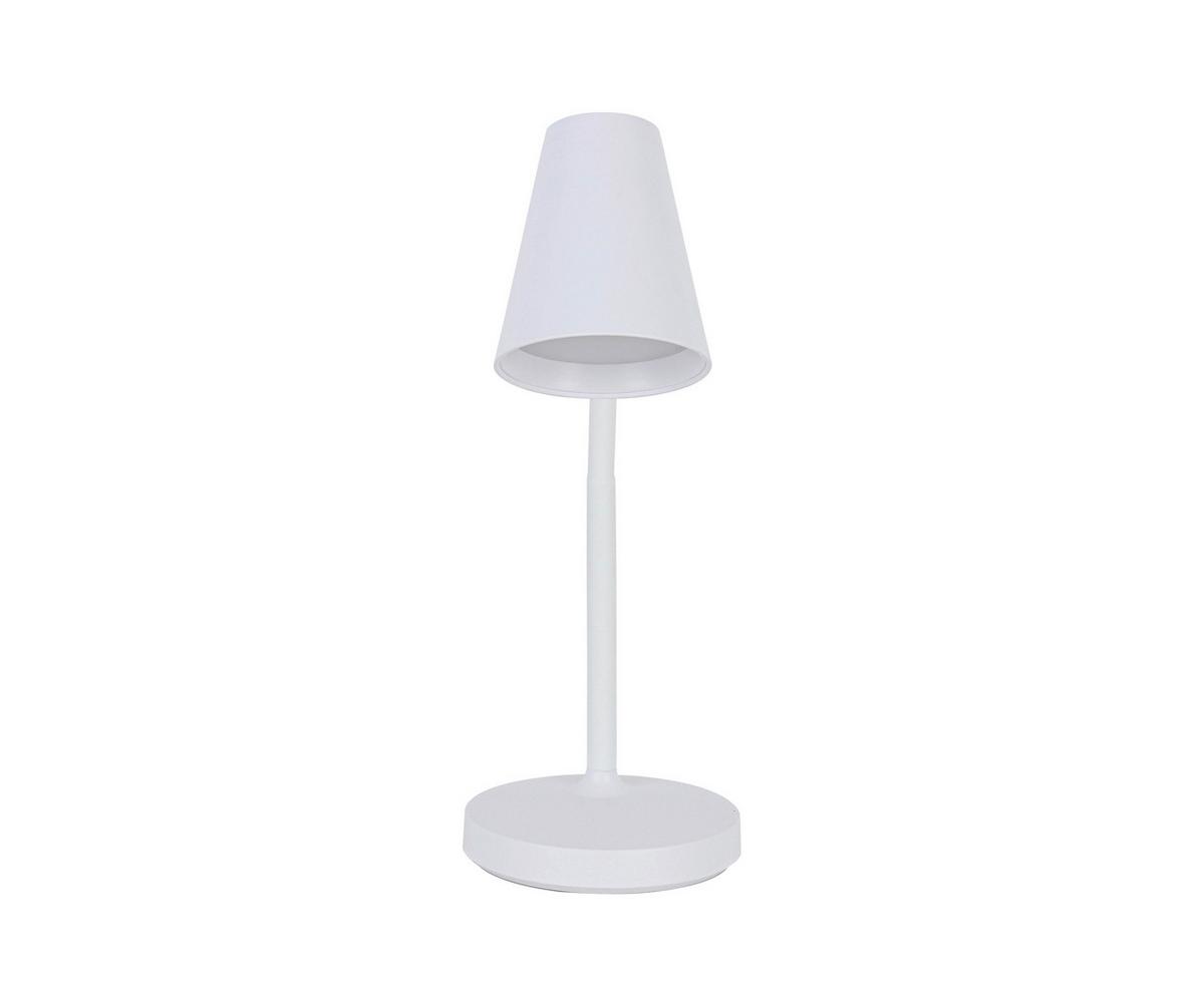 LED-Schreibtischleuchte Lura - Weiß, MODERN, Kunststoff/Metall (13/13/42cm) - Luca Bessoni