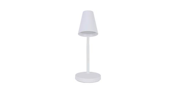 LED-Schreibtischleuchte Lura - Weiß, MODERN, Kunststoff/Metall (13/13/42cm) - Luca Bessoni
