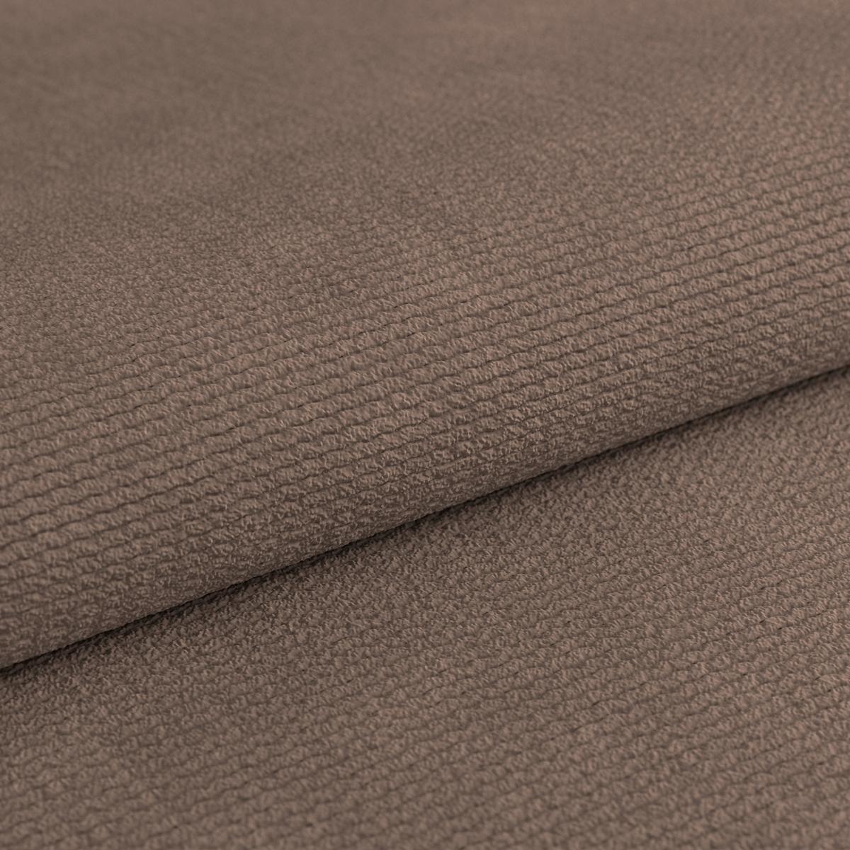 Ecksofa Volf Rechts New Braun, S: 261x203 cm - Schwarz/Braun, Trend, Kunststoff/Textil (261/203cm)