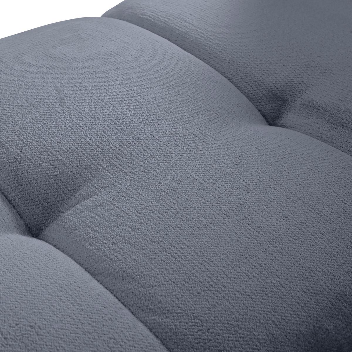 Bigsofa Sabea Petrol B: 220 Cm - Petrol/Schwarz, KONVENTIONELL, Textil (220/67/106cm) - MID.YOU