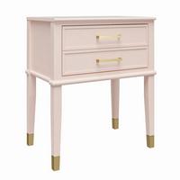 BEISTELLTISCH Westerleigh Rosa B: 60 cm - Rosa, Design, Holz/Holzwerkstoff (60/72/40cm) - MID.YOU