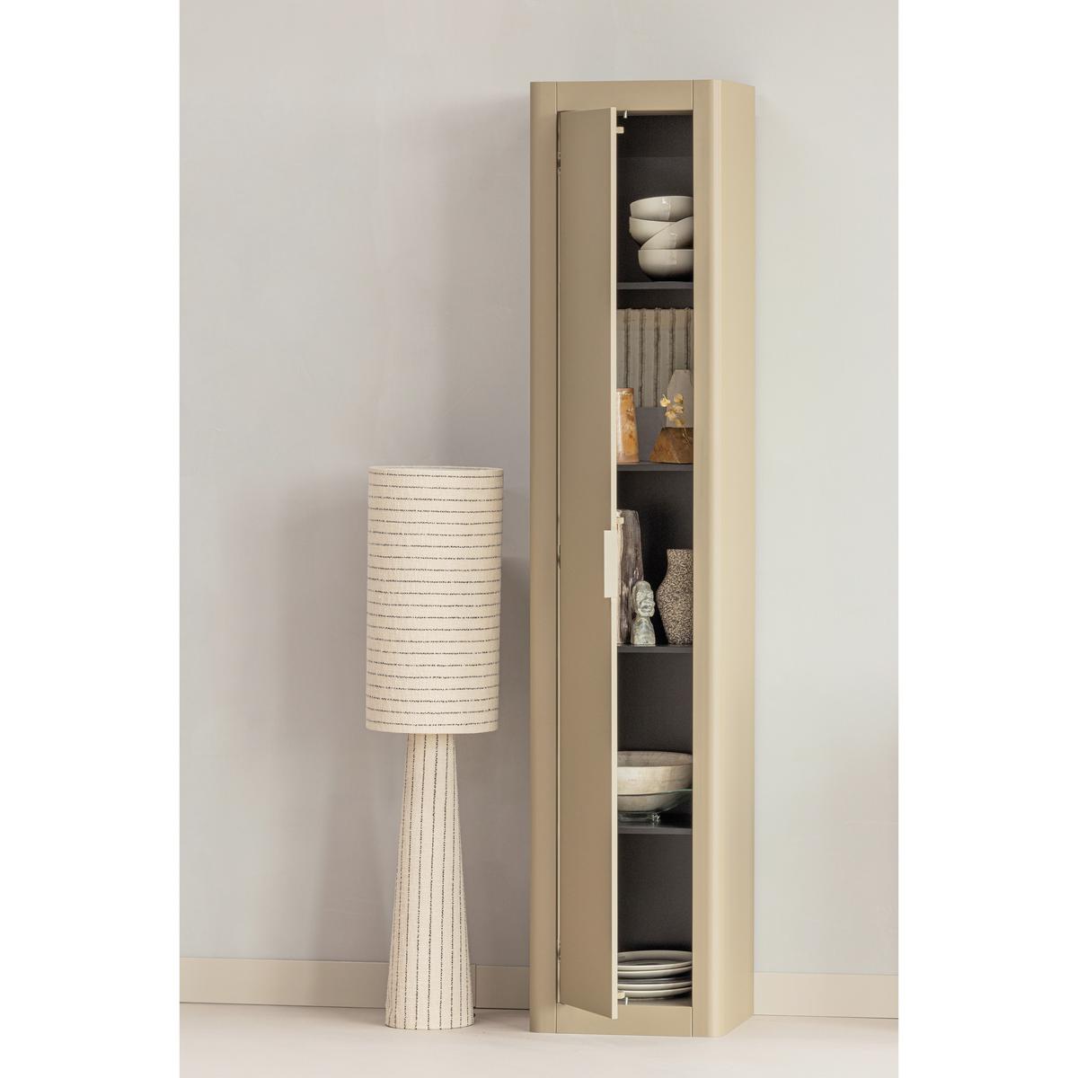 Mehrzweckschrank Gunnar Schlammfarben B: 45 cm - Schlammfarben, Design, Holz (45/217/39cm) - Livetastic